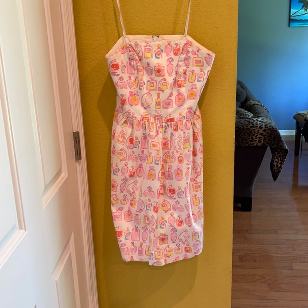 Lilly Pulitzer Lottie Whit Spritz Strapless Dress